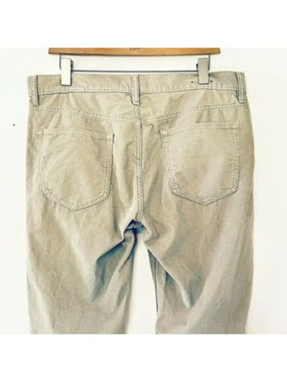 Banana Republic Mens Brown Slim-Fit Corduroy Pants Size 32 x 32